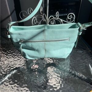 Coach Pebbled Leather East/West Bag #15065